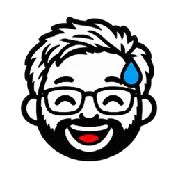 Sweat smile emoji